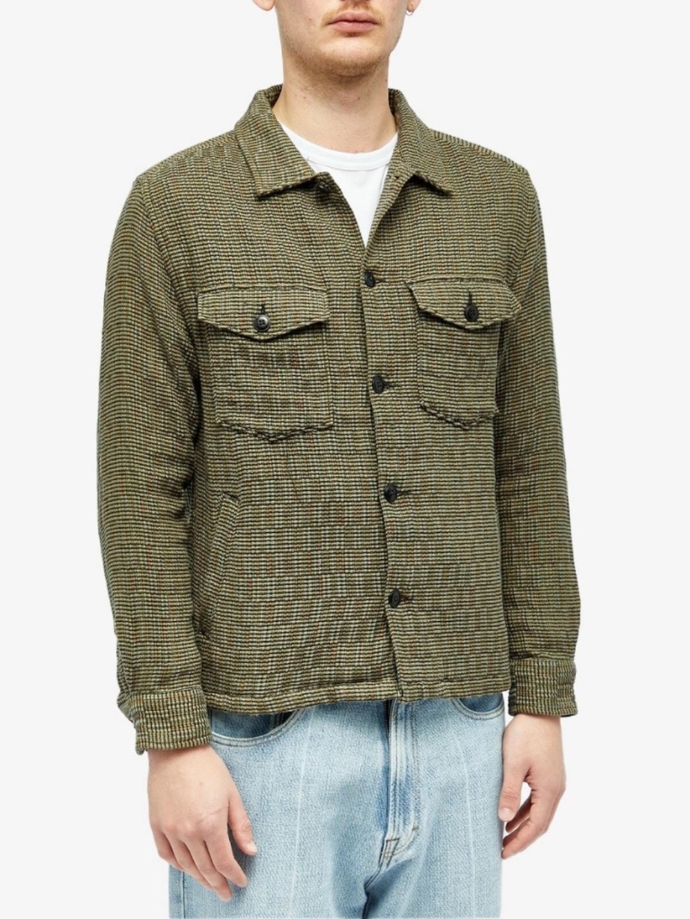 Corridor NYC Rainbow Weave Military Jacket
